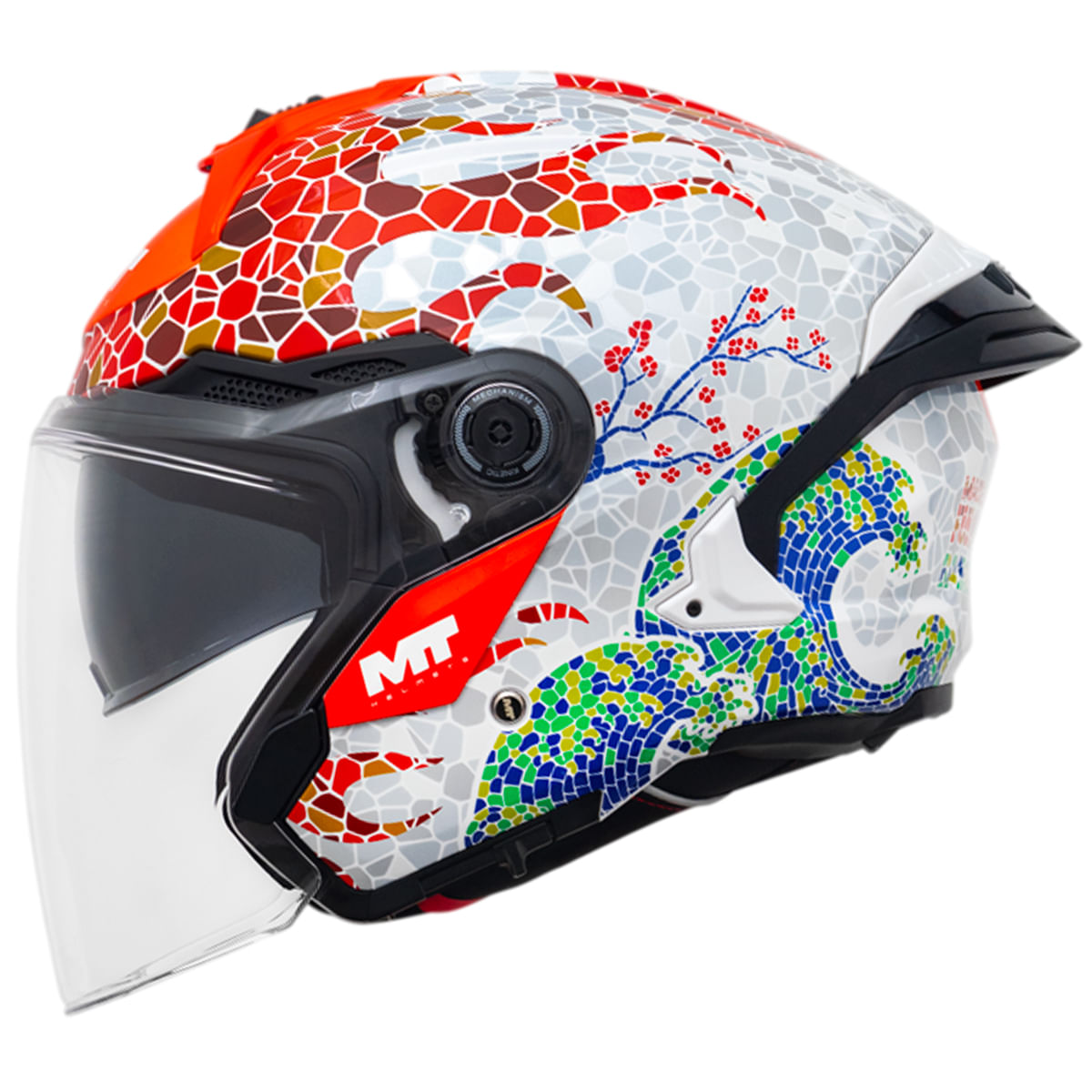 Capacete MT Cosmo SV Yamanaka 2025 Catalonia
